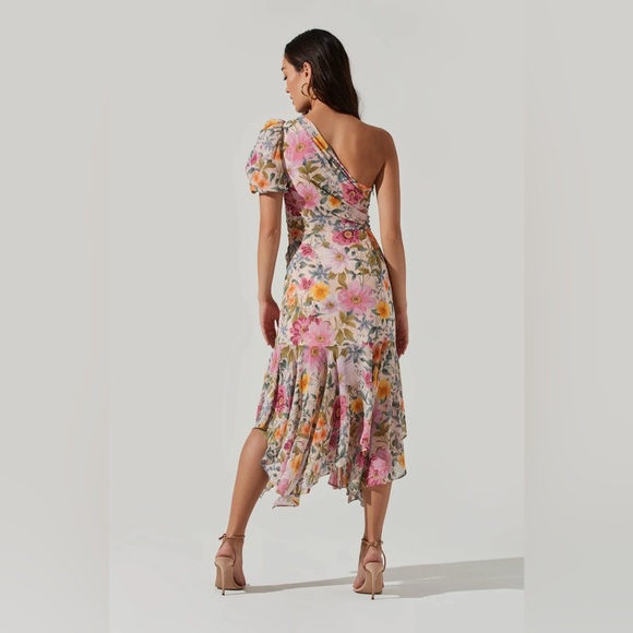 ASTR the label Santorini One Shoulder Midi Dress - Picture 5 of 6